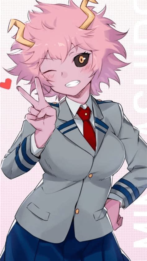 mha mina nude|Character : mina ashido